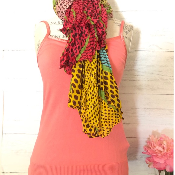 Laura Clement Peach Tank NWOT - Picture 11 of 11